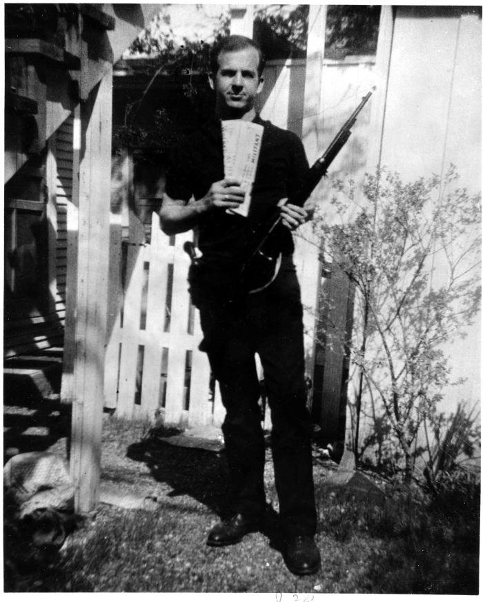 Oswald with rifle